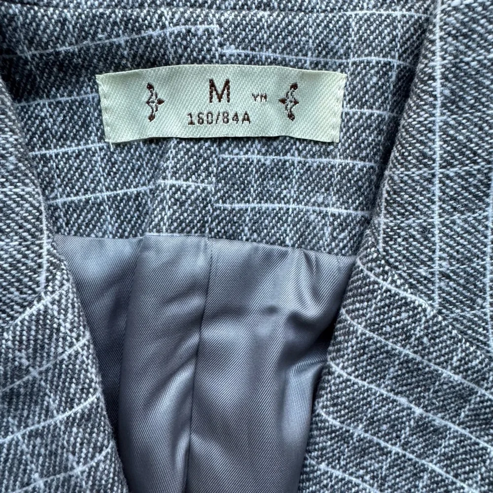 Women’s Plaid Blazer Jacket M - Picture 2 of 3